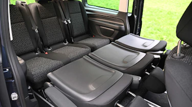 Mercedes Vito Tourer - seats folded