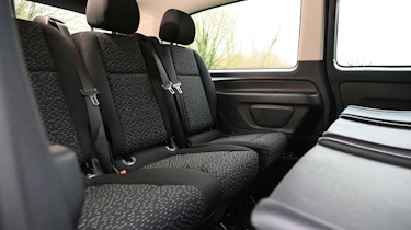 Mercedes Vito Tourer - rear seats
