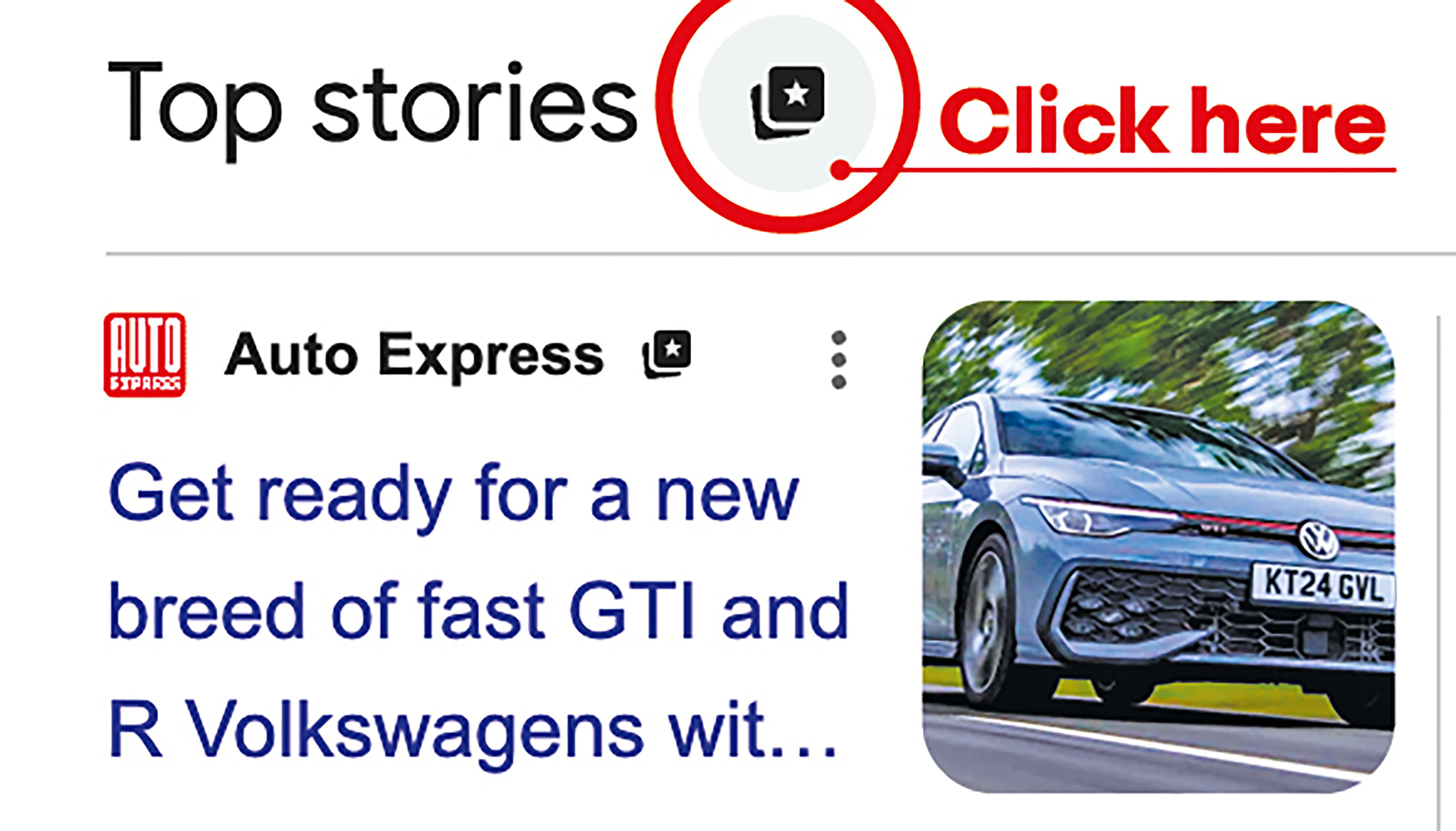 Auto Express Google Top Stories