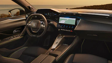 Peugeot E-408 facelift - dash
