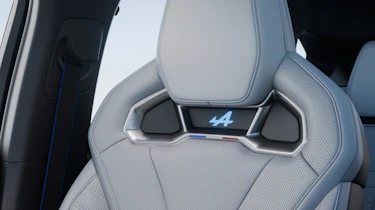 Renault Filante - seat detail