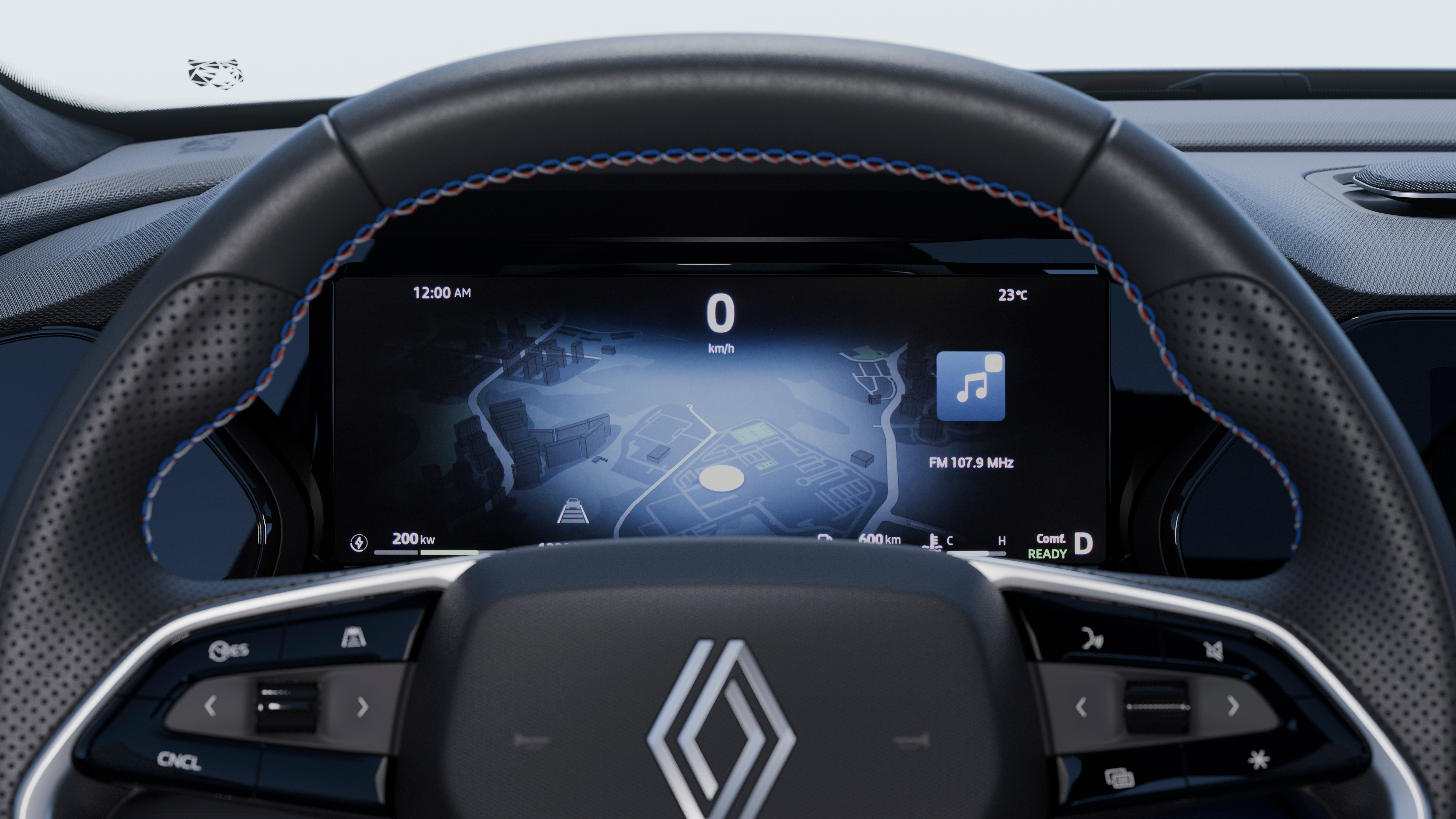 Renault Filante - dials