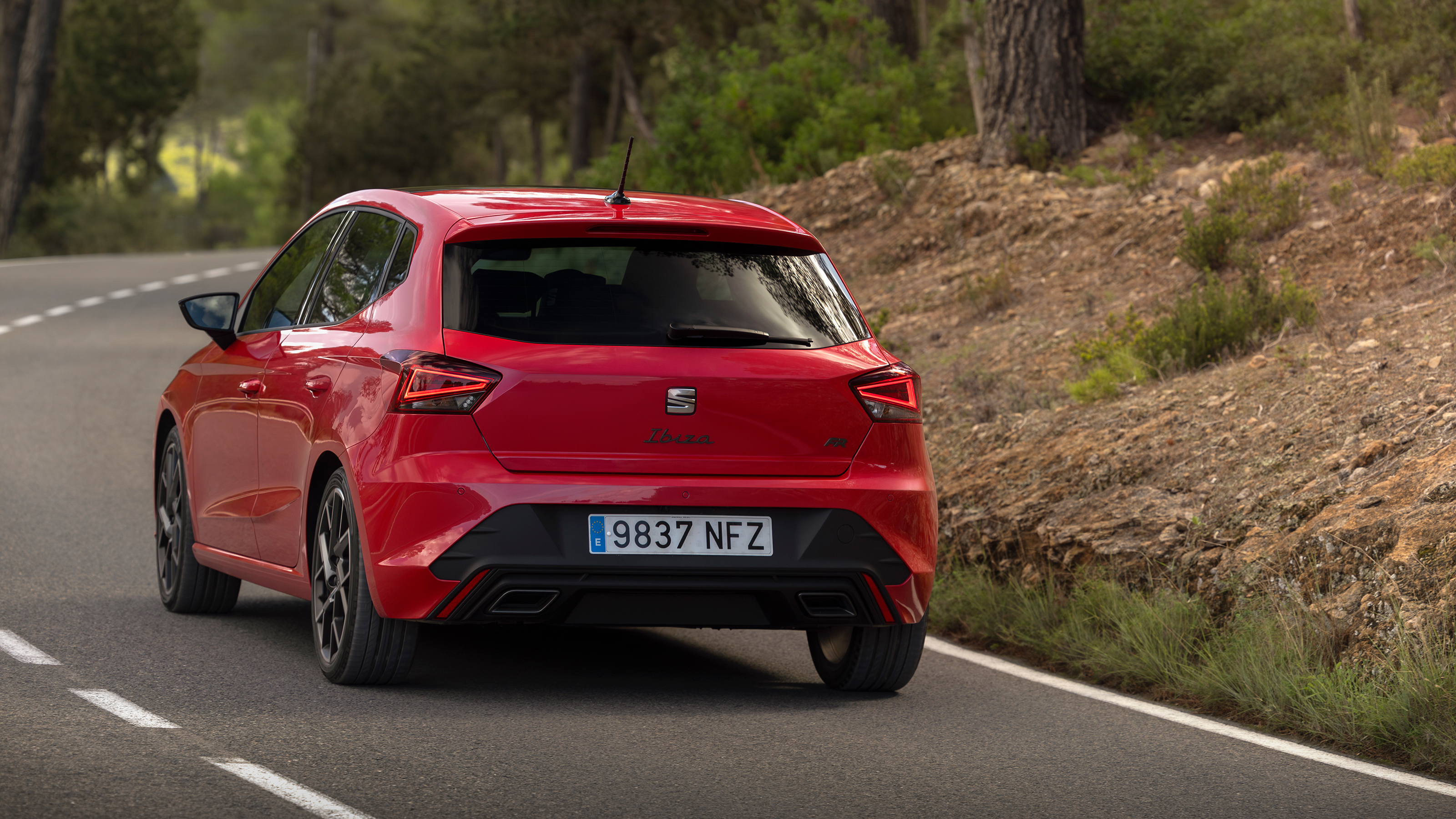 SEAT Ibiza - rear action