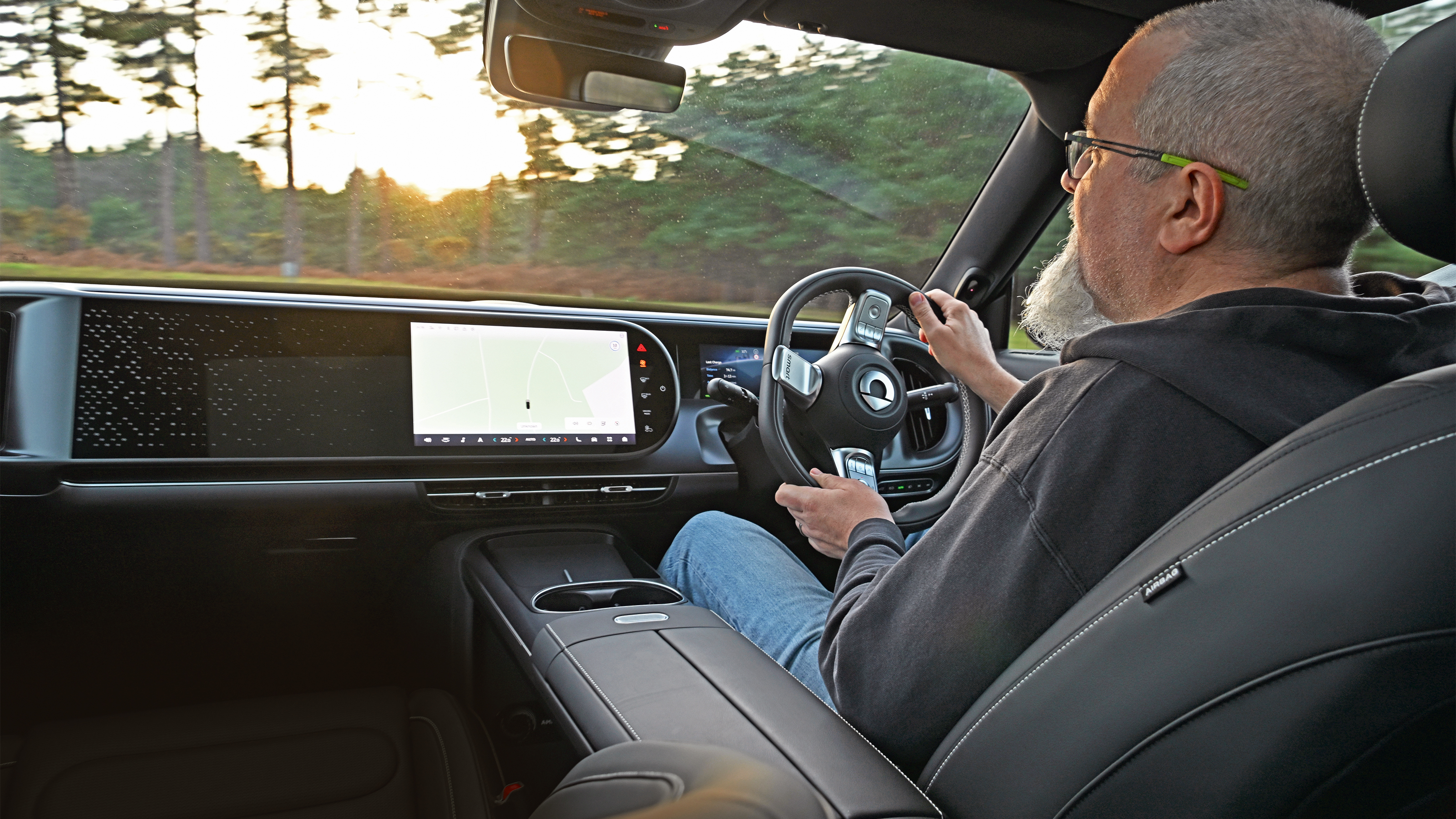 Smart #5 - driving