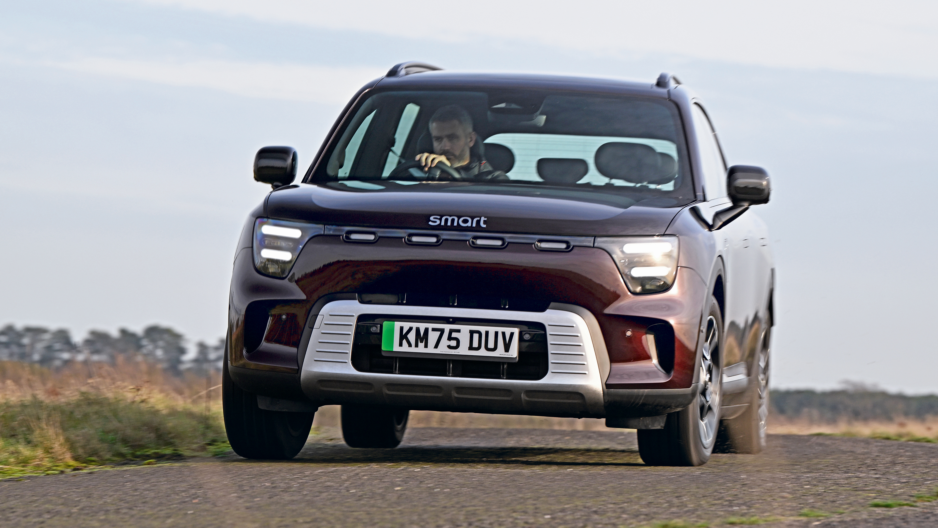 Smart #5 - front cornering