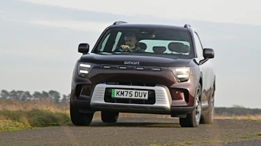 Smart #5 - front cornering