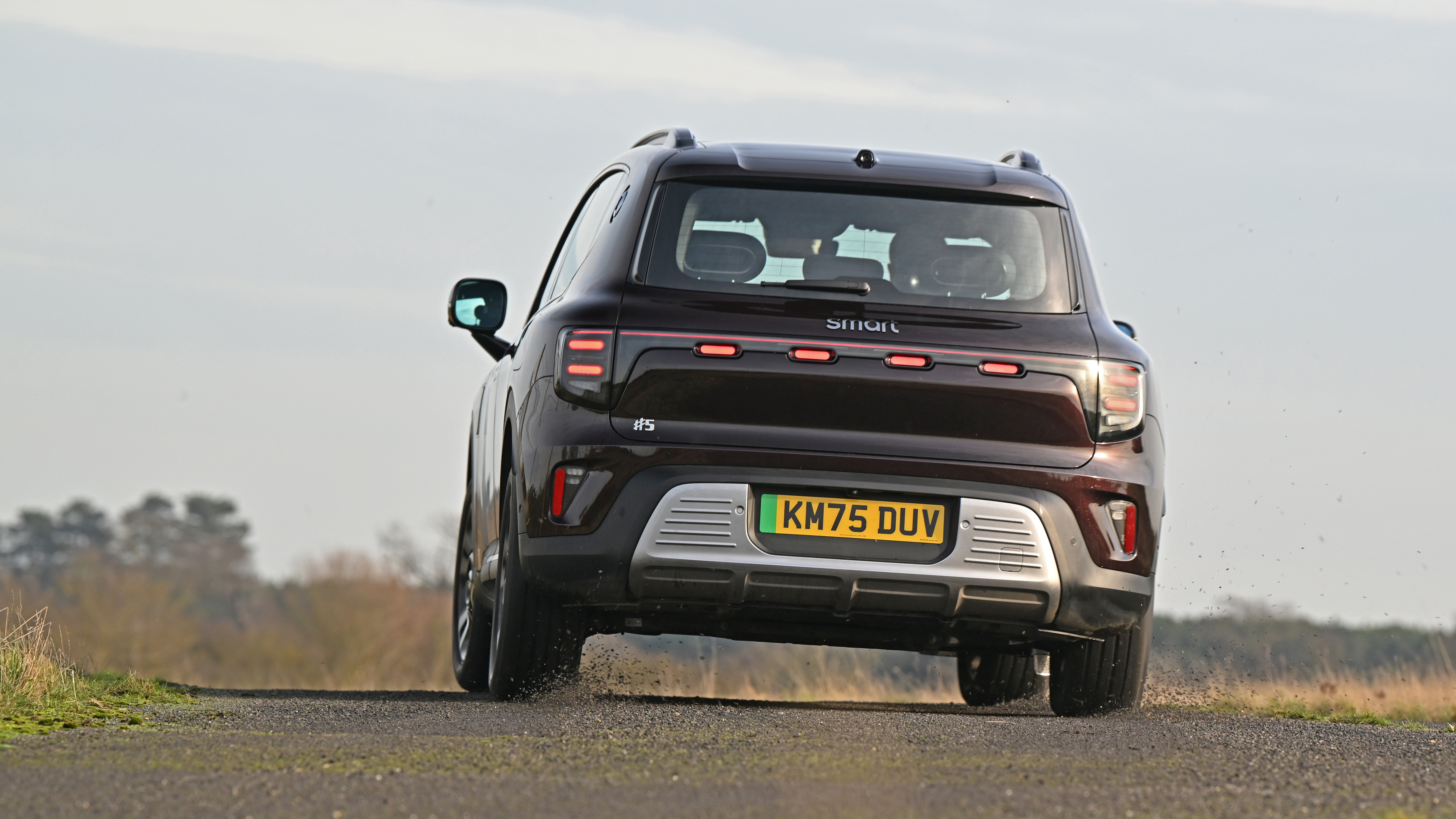 Smart #5 - rear cornering 