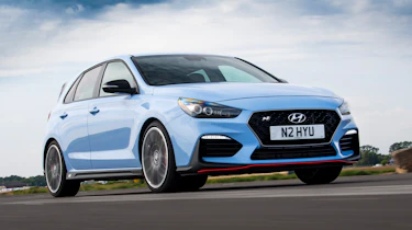 Hyundai i30 N - front tracking