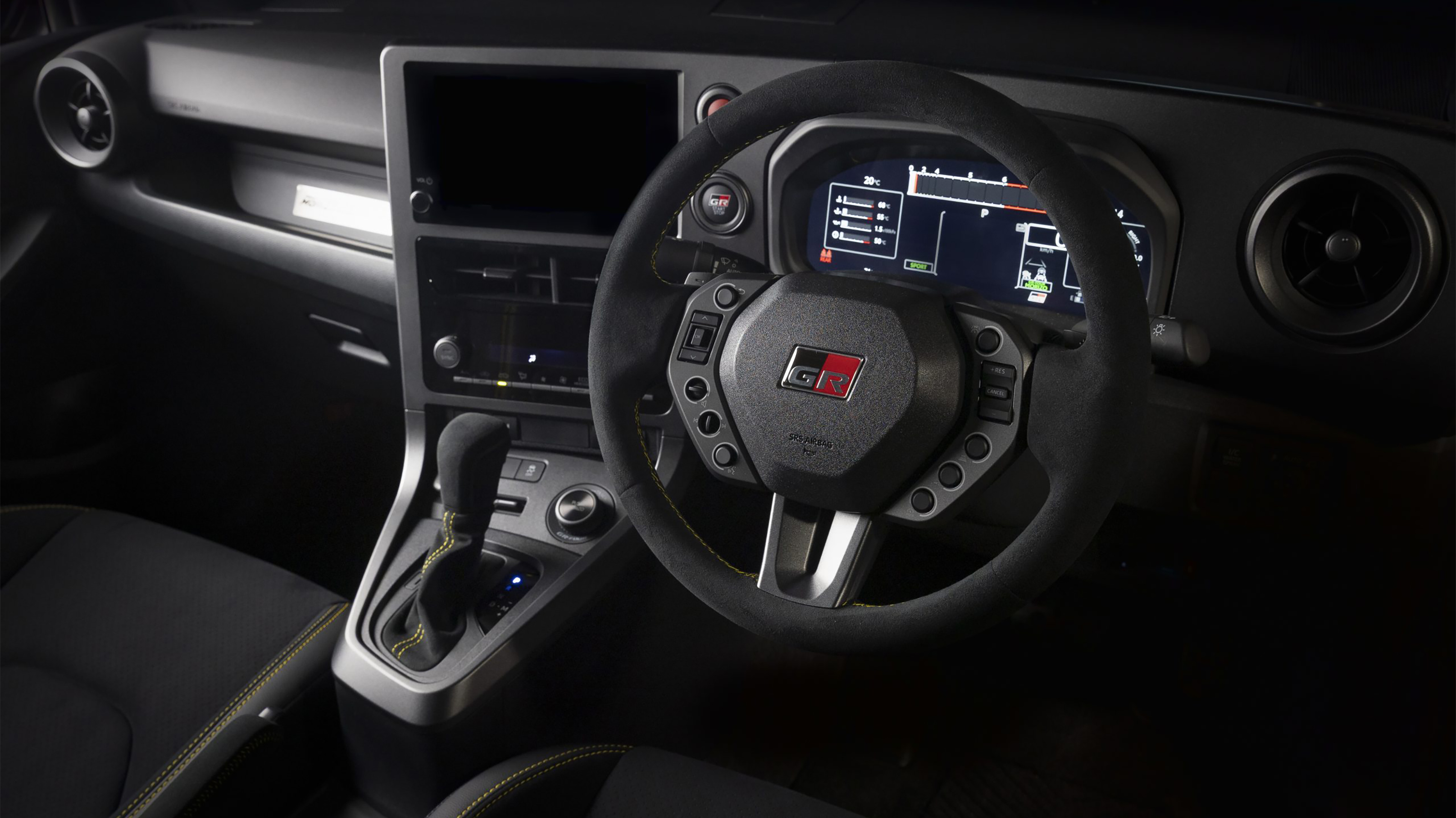 Toyota GR Yaris Morizo RR - steering wheel