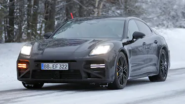 Updated Porsche Panamera - front 3/4