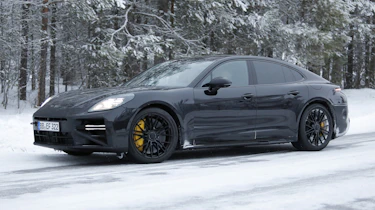 Updated Porsche Panamera - front angled