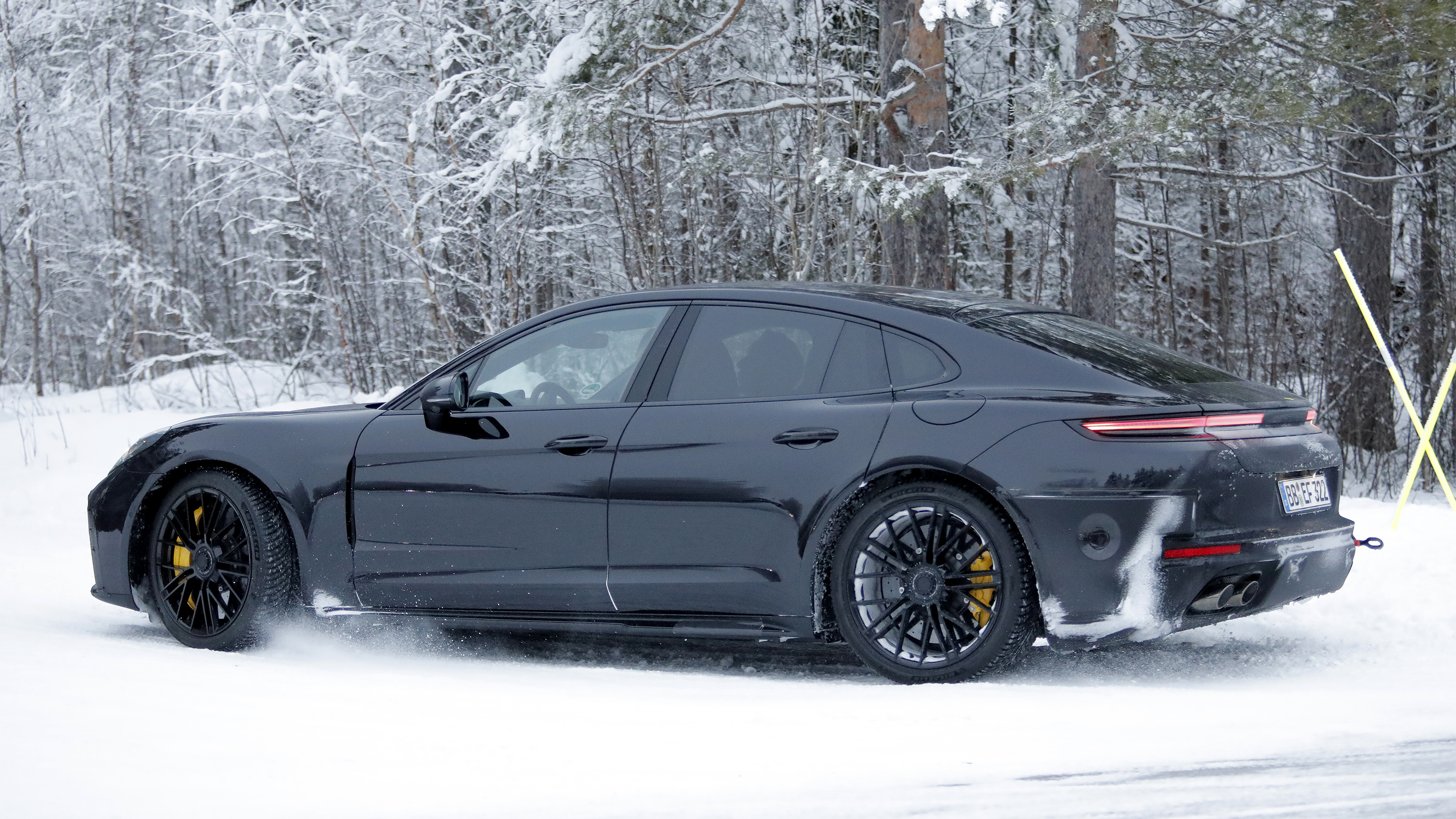 Updated Porsche Panamera - rear angled