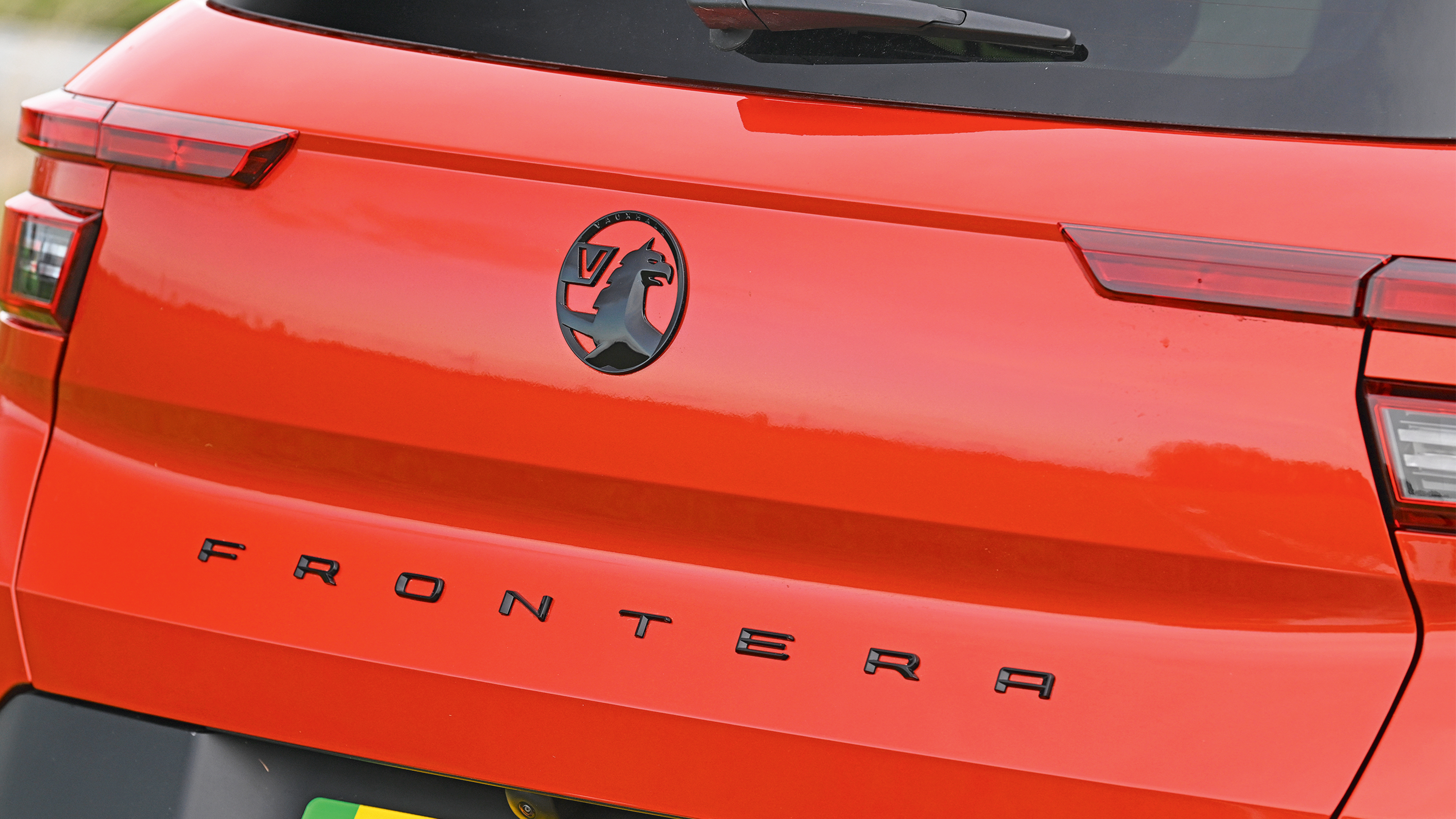 Vauxhall Frontera - rear badging