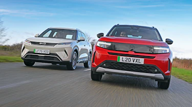 Vauxhall Frontera vs BYD Atto 2 - front end