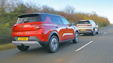Vauxhall Frontera vs BYD Atto 2 - rear 3/4