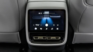 Xpeng P7+ - rear passenger screen