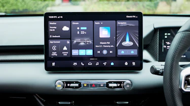 2026 MG4 - infotainment screen