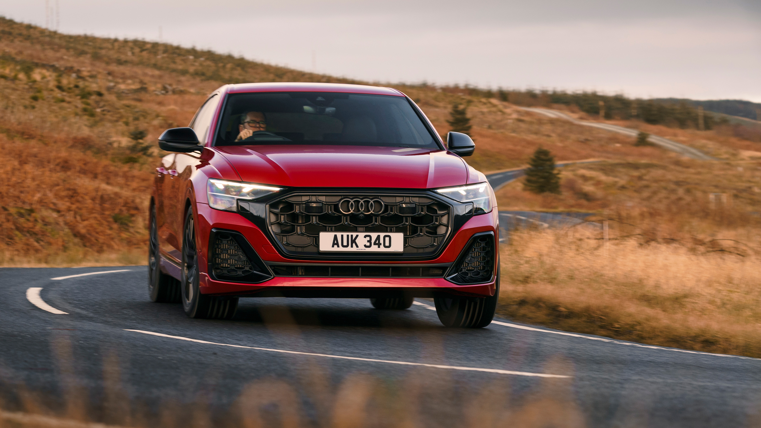 Audi Q8 - front cornering