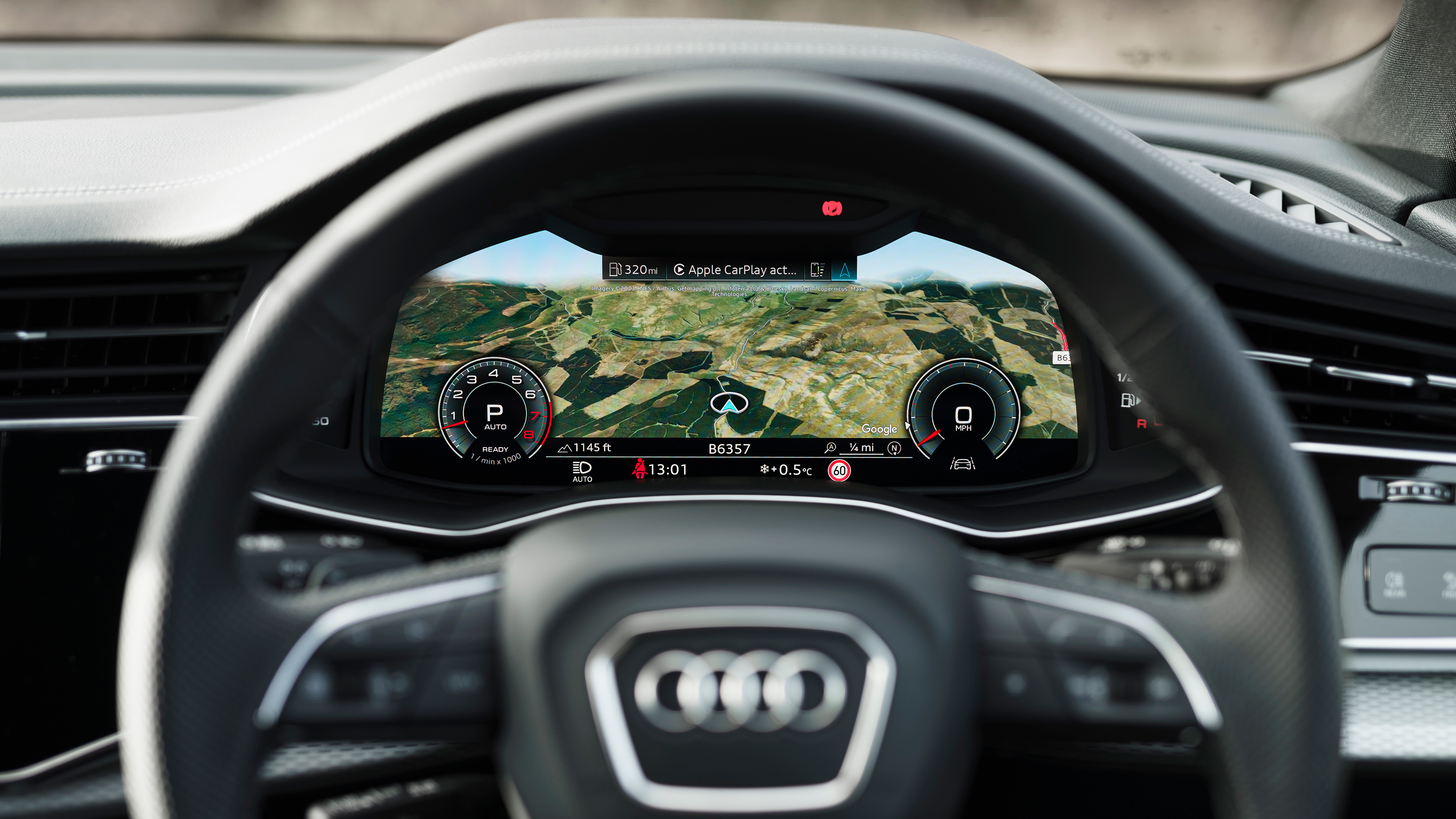 Audi Q8 - dashboard screen