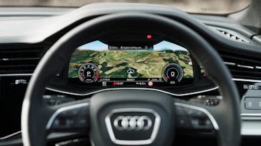Audi Q8 - dashboard screen