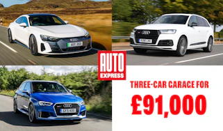 Audi three-car garage - header image