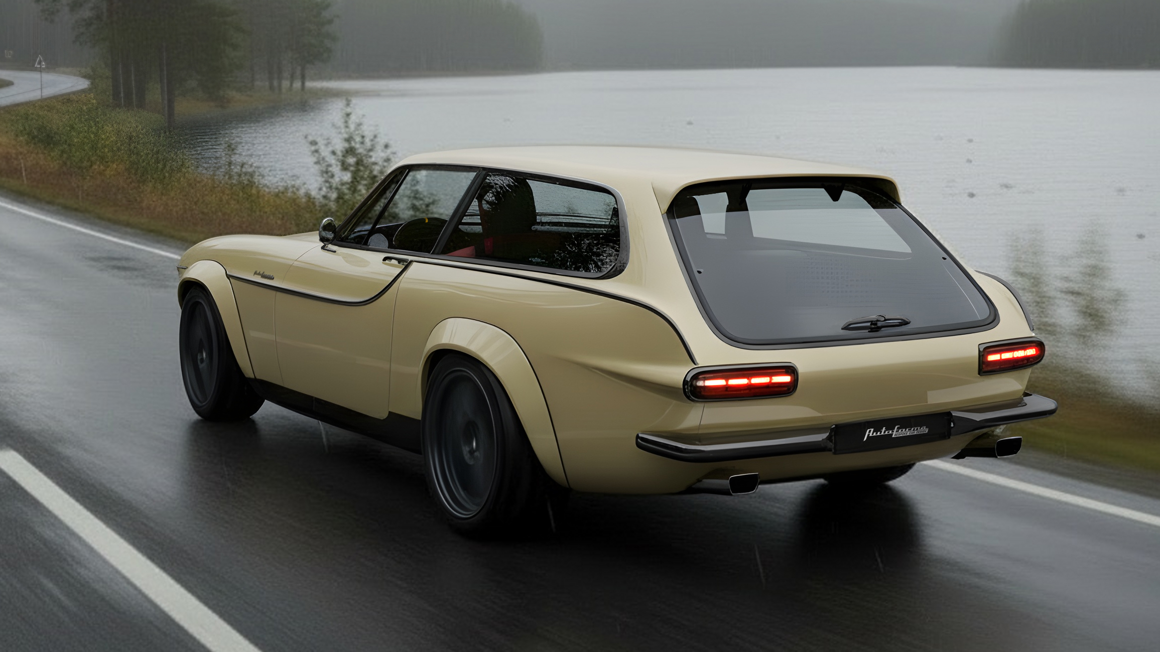 Autoforma Norrsken Volvo P1800 ES - rear action