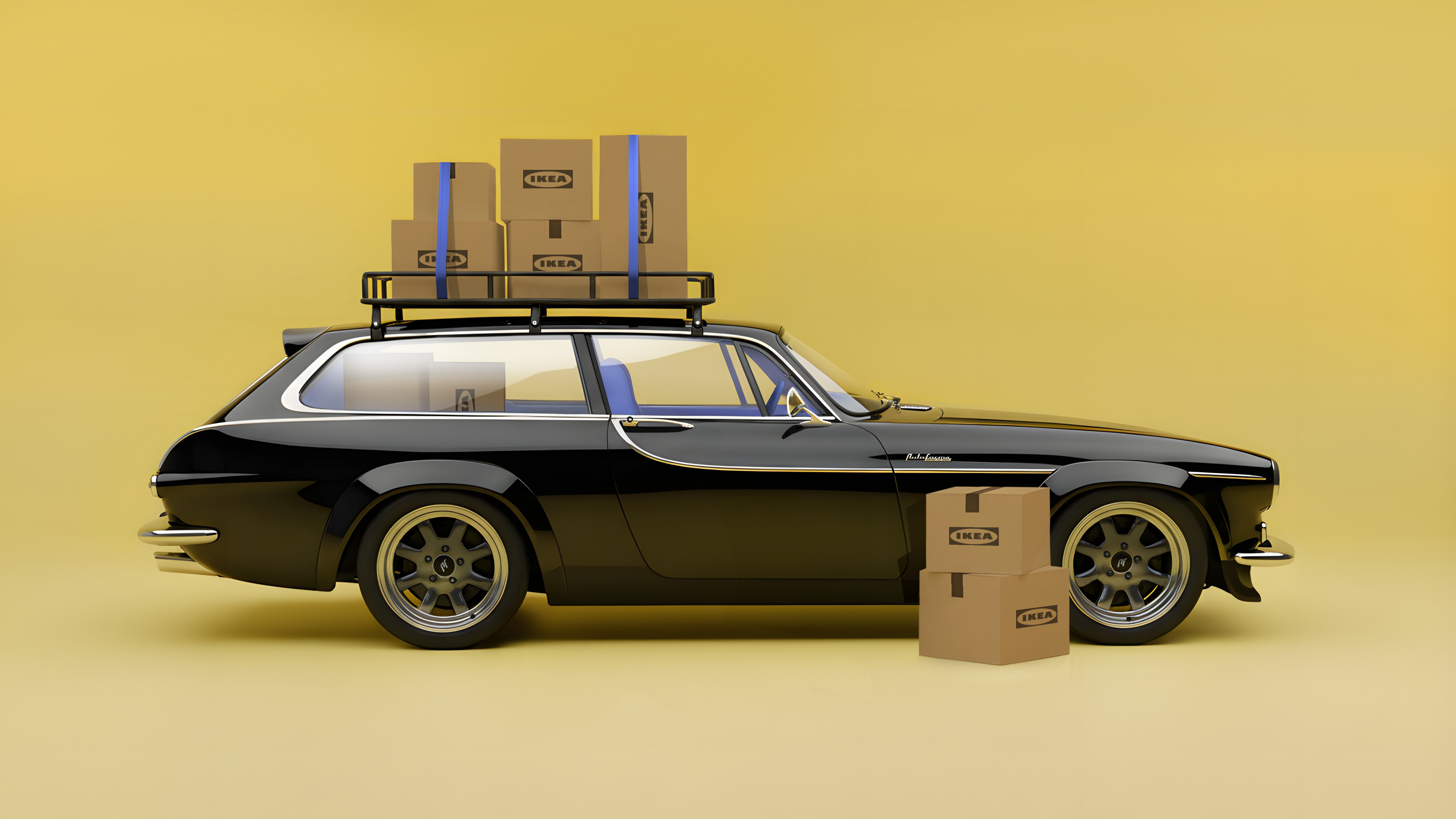 Autoforma Norrsken Volvo P1800 ES - side