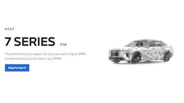 BMW 7 Series FL leaked