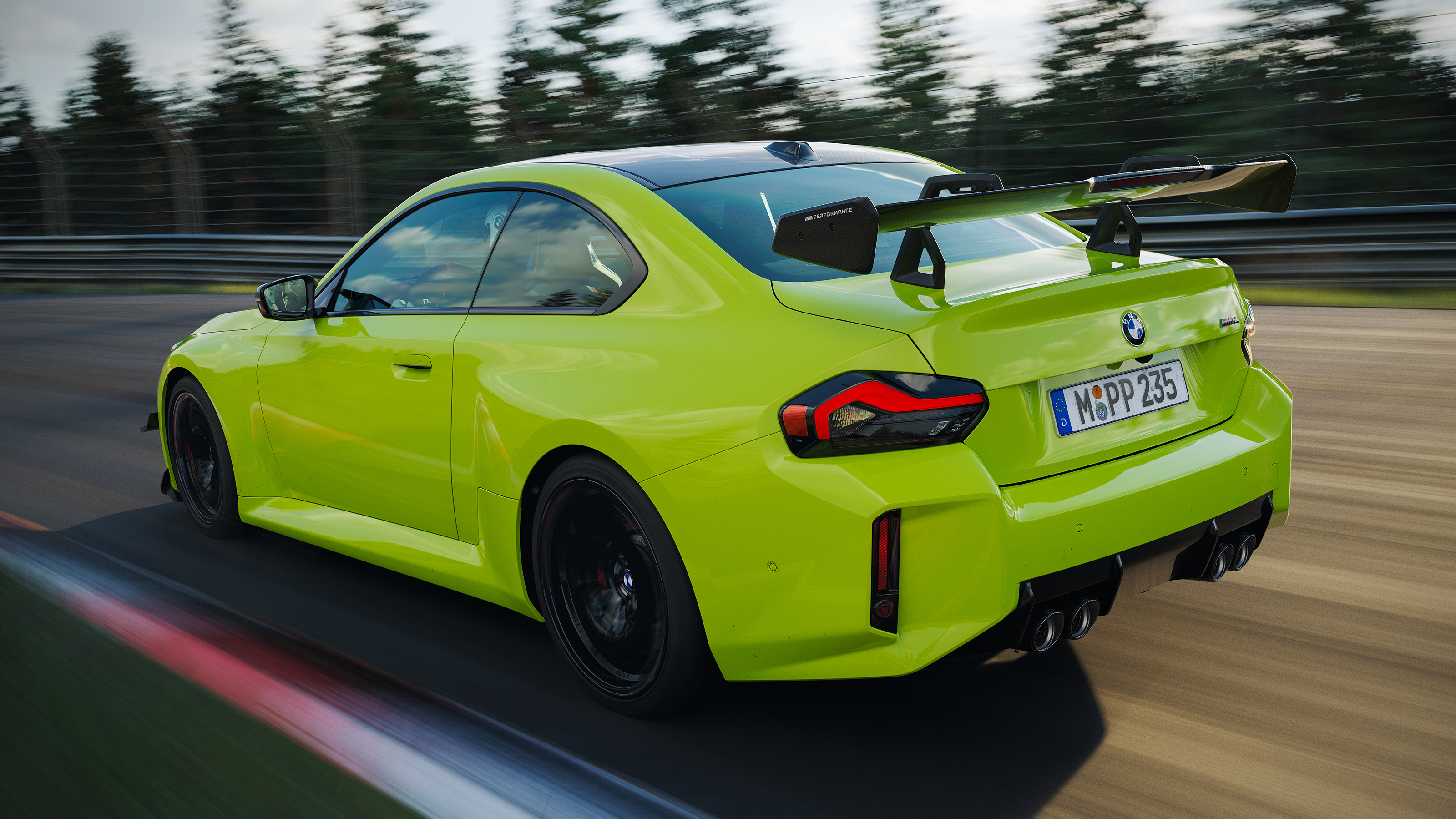 New BMW M2 M Performance track kit - rear tracking 