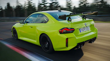 New BMW M2 M Performance track kit - rear tracking
