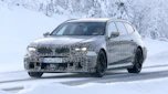 New BMW M5 Touring spy shot - front
