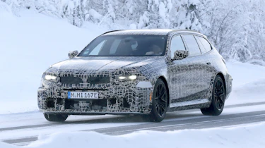 New BMW M5 Touring spy shot - front