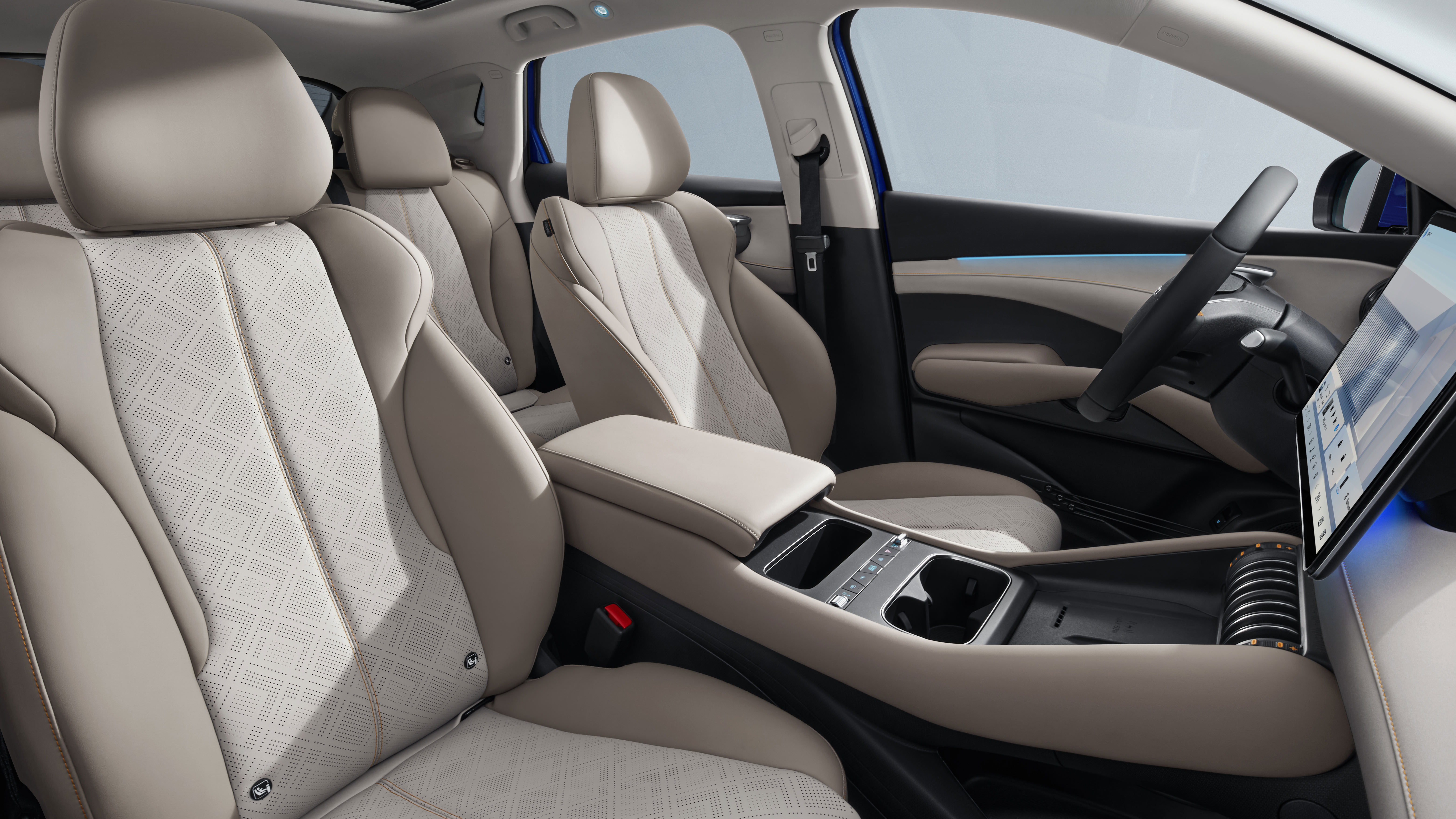 BYD Atto 3 facelift - front seats