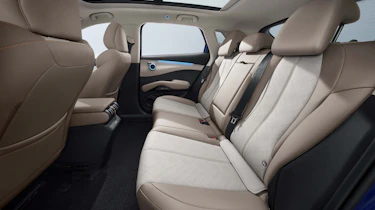 BYD Atto 3 facelift - rear seats