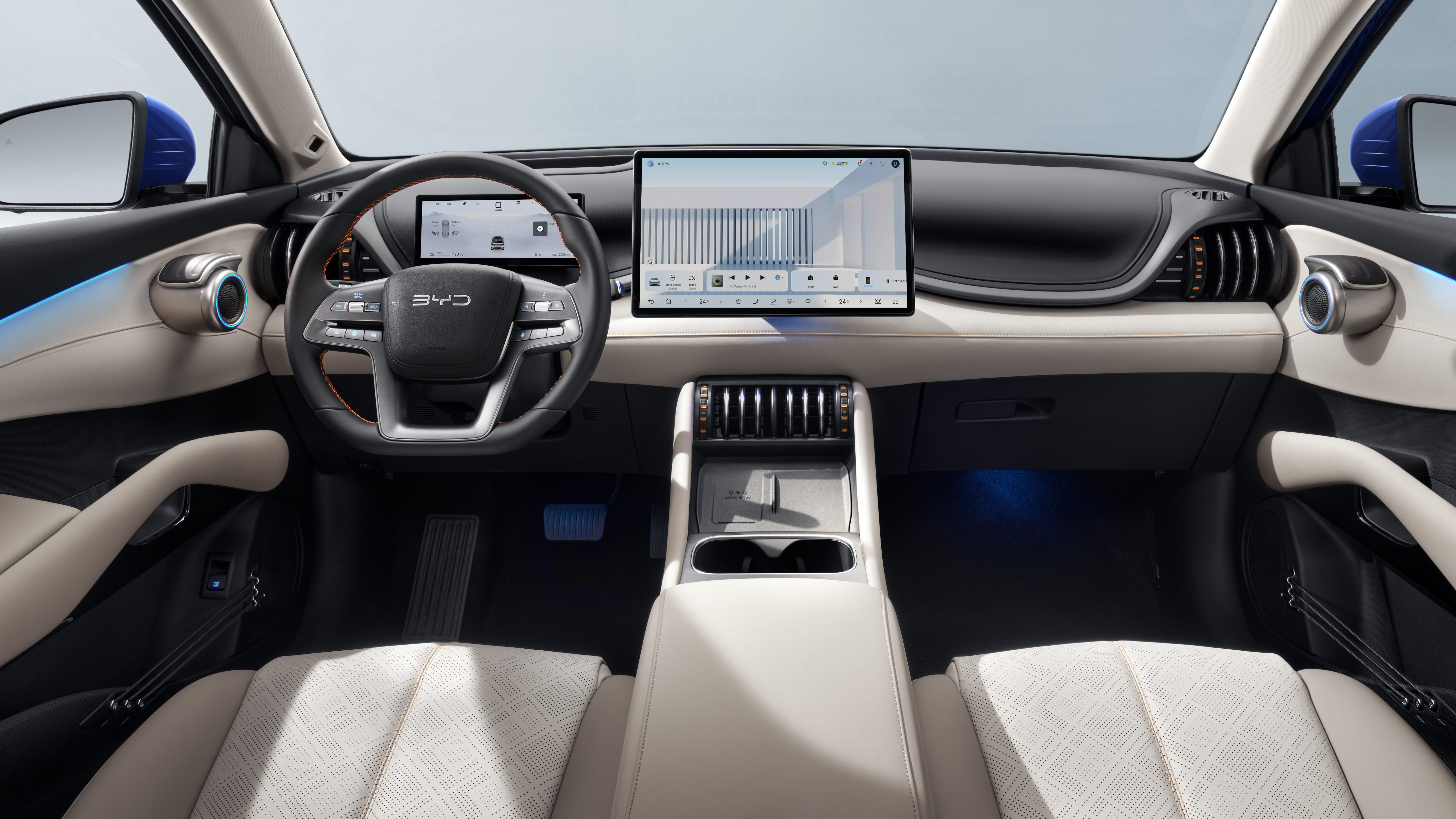 BYD Atto 3 facelift - dash