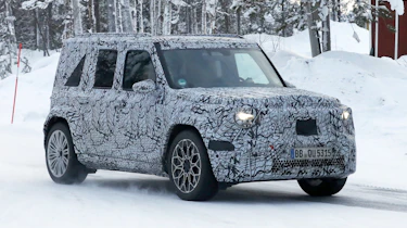 Baby Mercedes G-Class spyshot 2