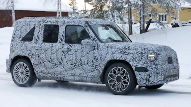 Baby Mercedes G-Class spyshot 3