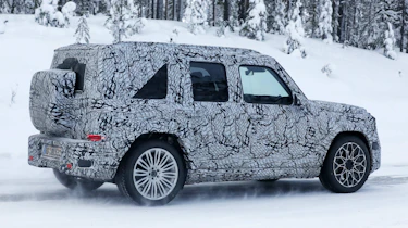 Baby Mercedes G-Class spyshot 4
