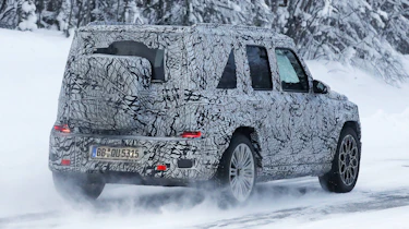 Baby Mercedes G-Class spyshot 5
