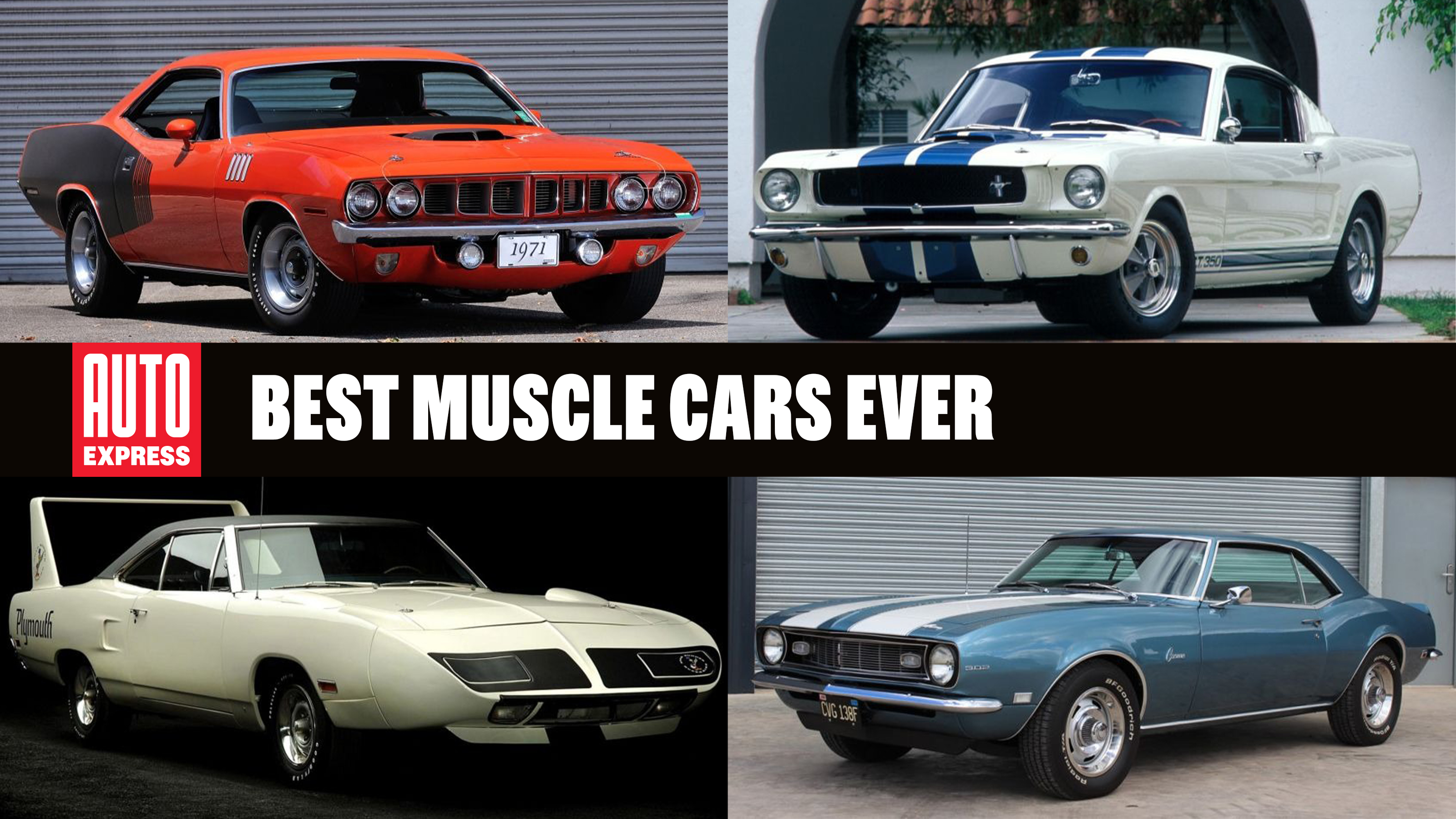 Best muscle cars ever made - header image 