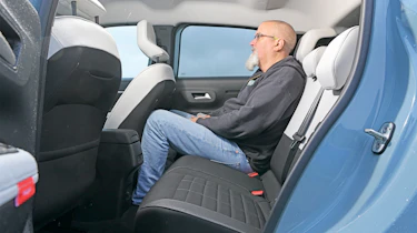Citroen C3 - rear seats