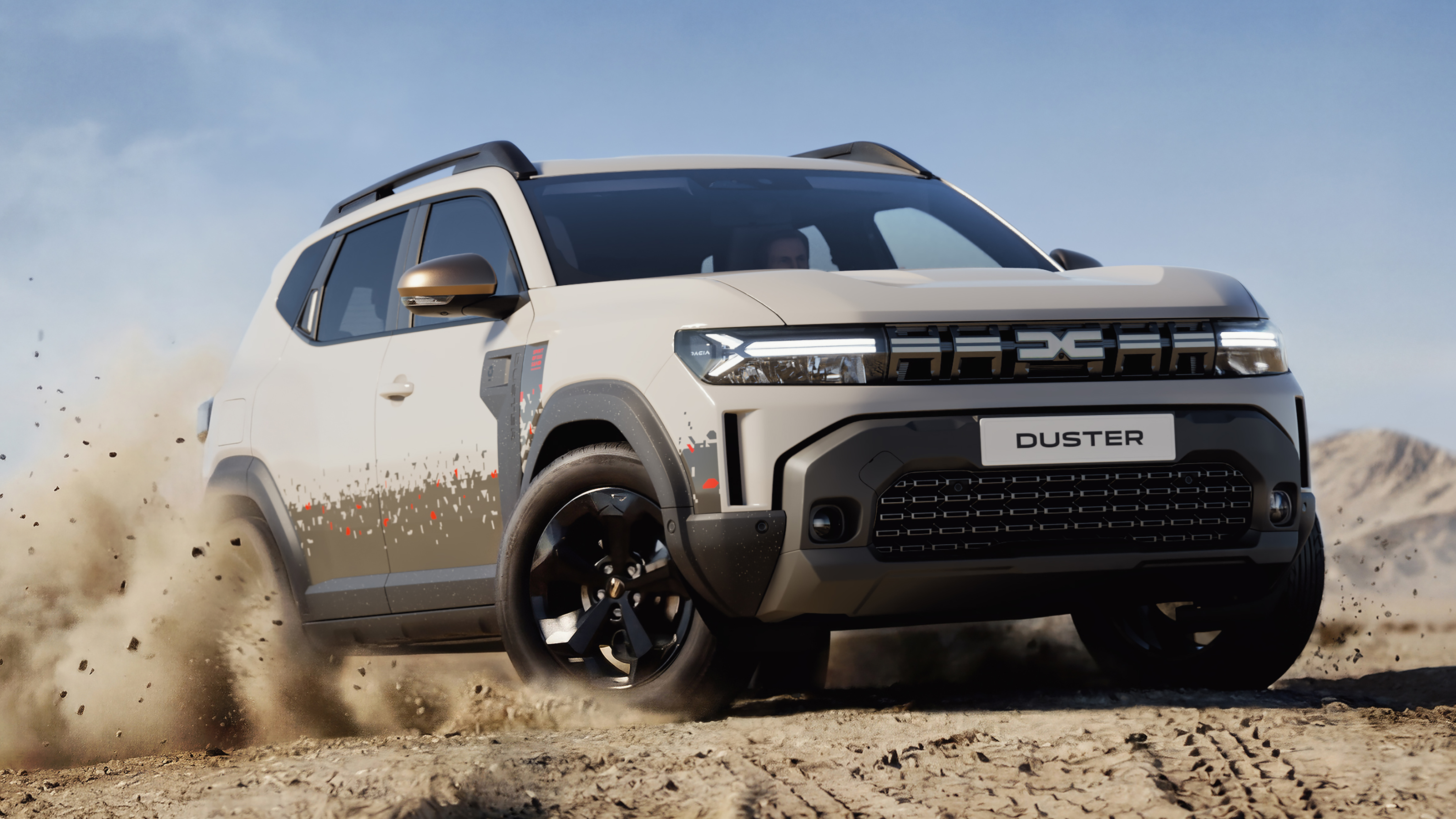 Dacia Duster Spirit of Sand Limited Edition - front 3/4