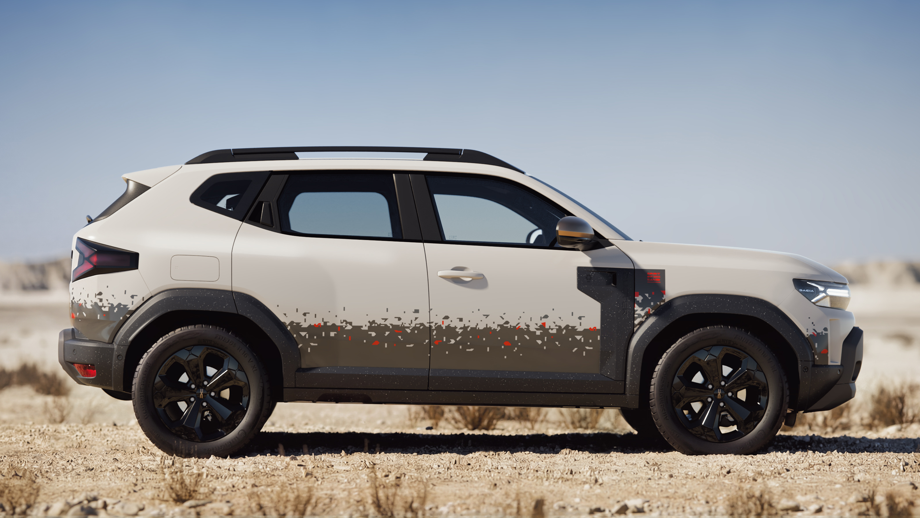 Dacia Duster Spirit of Sand Limited Edition - side profile