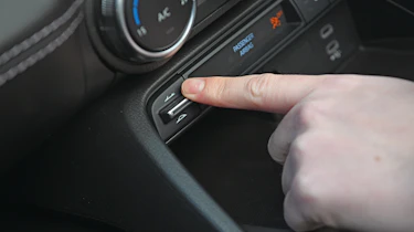 Mazda MX-5 - folding roof switch