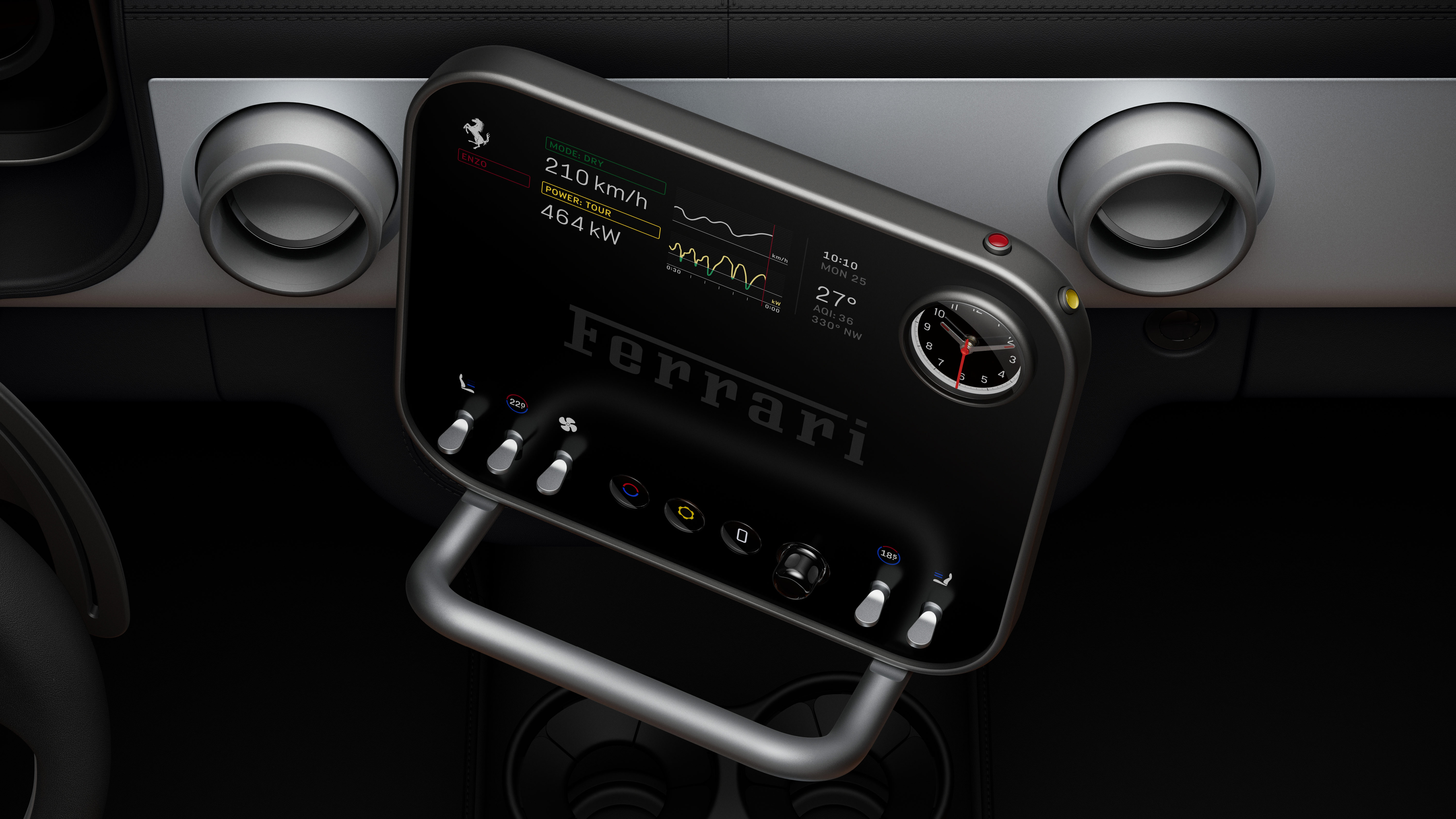 Ferrari Luce - screen