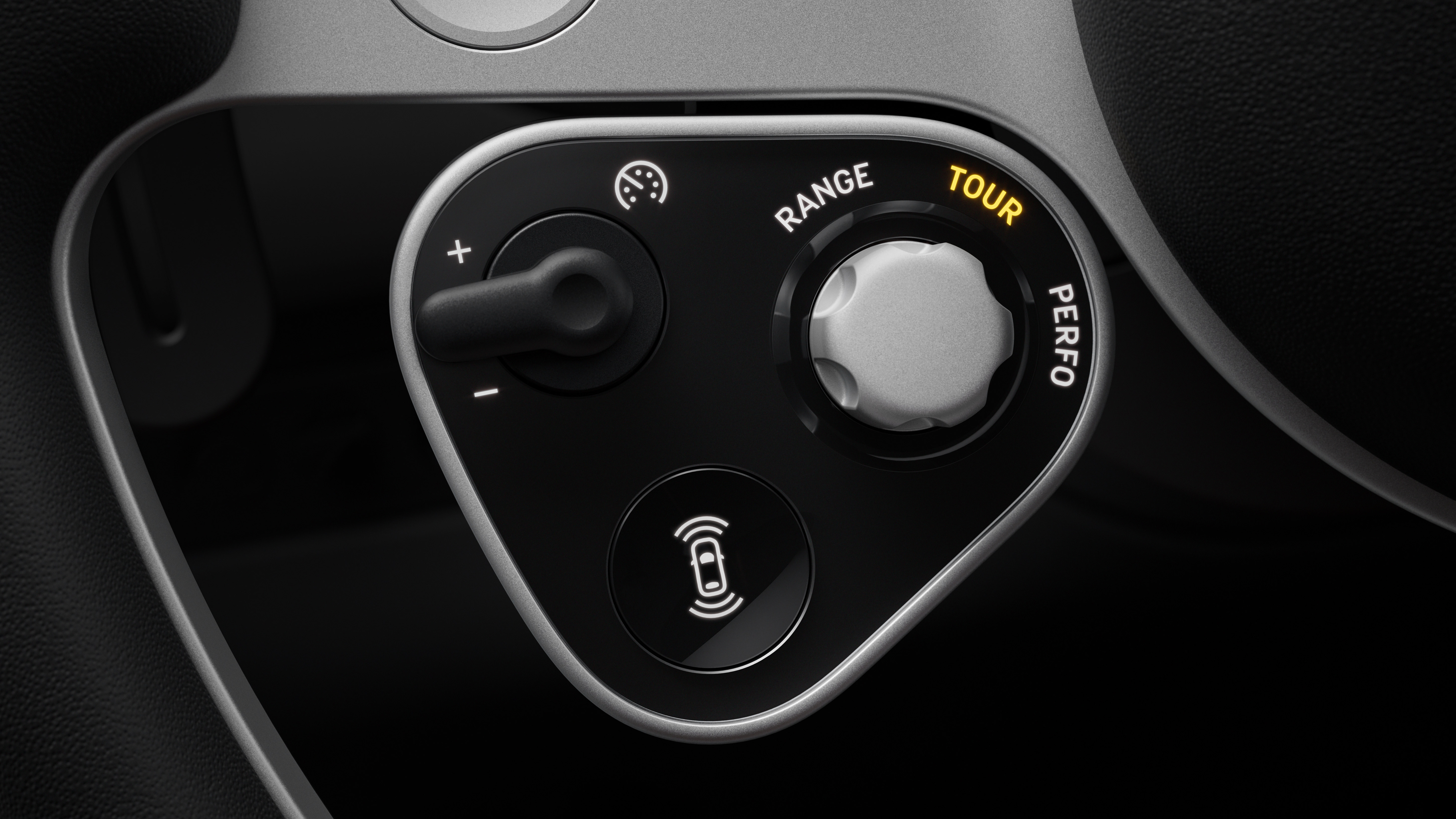 Ferrari Luce - steering wheel buttons
