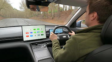 Alastair Crooks driving the Geely Starray