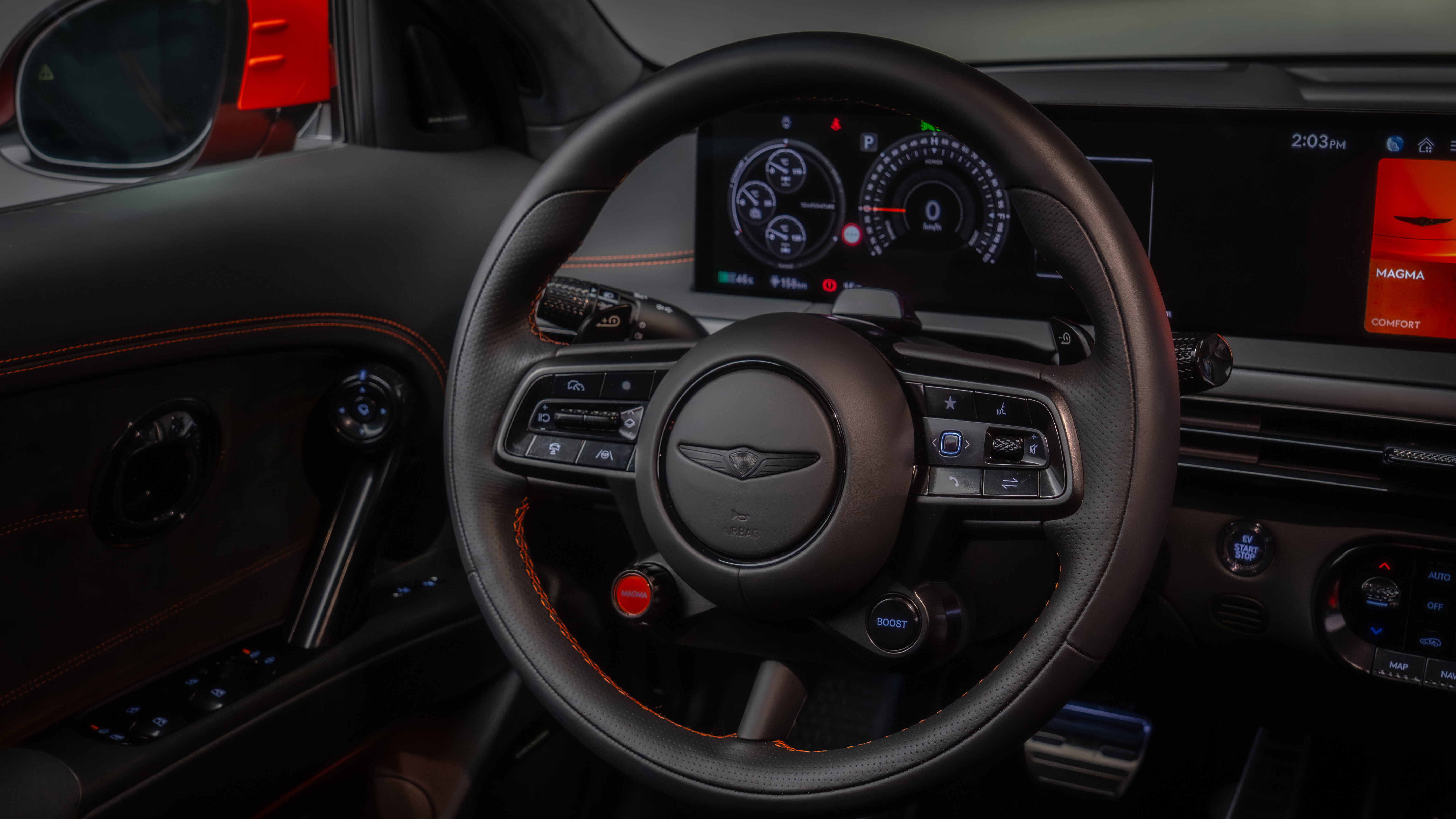 Genesis GV60 Magma - interior