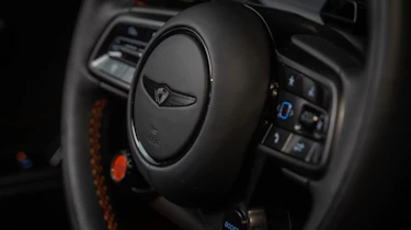 Genesis GV60 Magma - steering wheel detail