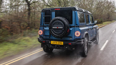 Ineos Grenadier - rear tracking